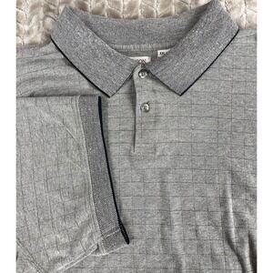 Hudson River Heritage Classics Polo Shirt Men's 2XL XXL Short Sleeve Striped